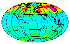 Ozone Field of 10 January 2022