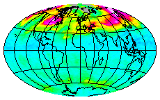 Ozone Field of 25 January 2022