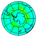 Ozone Field of 25 January 2022