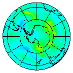 Ozone Field of 25 February 2022