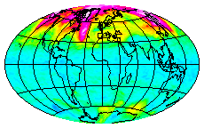Ozone Field of 25 March 2022