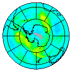 Ozone Field of 23 April 2022