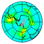 Ozone Field of 25 April 2022
