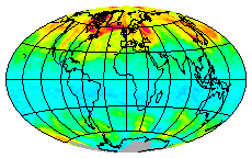 Ozone Field of 25 May 2022