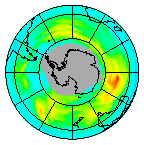 Ozone Field of 25 July 2022