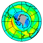 Ozone Field of 23 August 2022