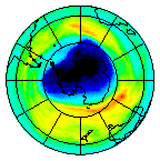 Ozone Field of 23 September 2022