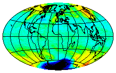 Ozone Field of 23 October 2022