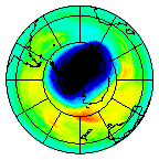 Ozone Field of 23 October 2022