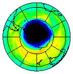 Ozone Field of 25 October 2022