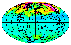 Ozone Field of 25 January 2023