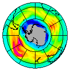 Ozone Field of 17 August 2023