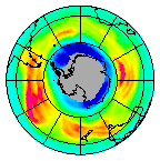 Ozone Field of 18 August 2023