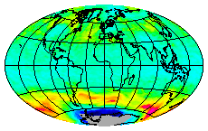 Ozone Field of 21 August 2023