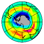 Ozone Field of 21 August 2023