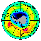 Ozone Field of 25 August 2023