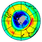 Ozone Field of 31 August 2023