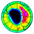 Ozone Field of 23 September 2023