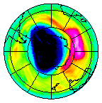 Ozone Field of 24 September 2023