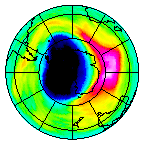 Ozone Field of 25 September 2023