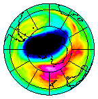 Ozone Field of 08 October 2023
