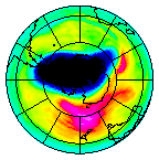 Ozone Field of 09 October 2023