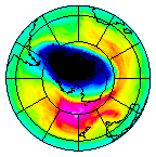 Ozone Field of 11 October 2023