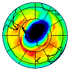 Ozone Field of 22 October 2023