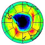 Ozone Field of 29 October 2023