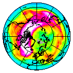 Ozone Field of 25 January 2024