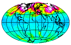 Ozone Field of 25 February 2024
