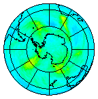 Ozone Field of 25 February 2024
