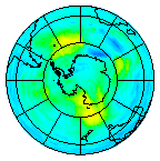 Ozone Field of 25 March 2024