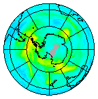 Ozone Field of 22 April 2024