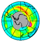 Ozone Field of 10 July 2024
