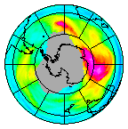 Ozone Field of 16 July 2024