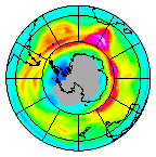 Ozone Field of 14 August 2024