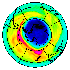Ozone Field of 16 September 2024