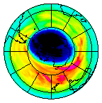 Ozone Field of 23 September 2024