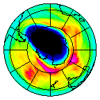 Ozone Field of 03 October 2024