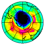 Ozone Field of 15 October 2024