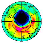 Ozone Field of 16 October 2024