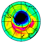 Ozone Field of 17 October 2024