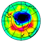 Ozone Field of 25 October 2024