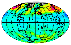 Ozone Field of 25 December 2024