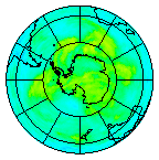 Ozone Field of 05 January 2025