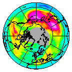 Ozone Field of 13 January 2025