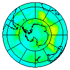 Ozone Field of 14 January 2025