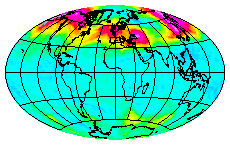 Ozone Field of 25 February 2025