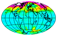 Ozone Field of 14 March 2025